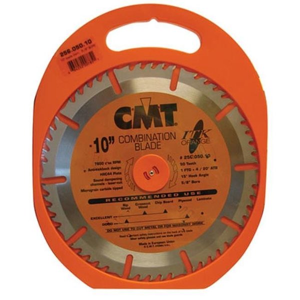 Cmt Cmt Cmt256.050.10 10 In. Combination Blade CMT256.050.10